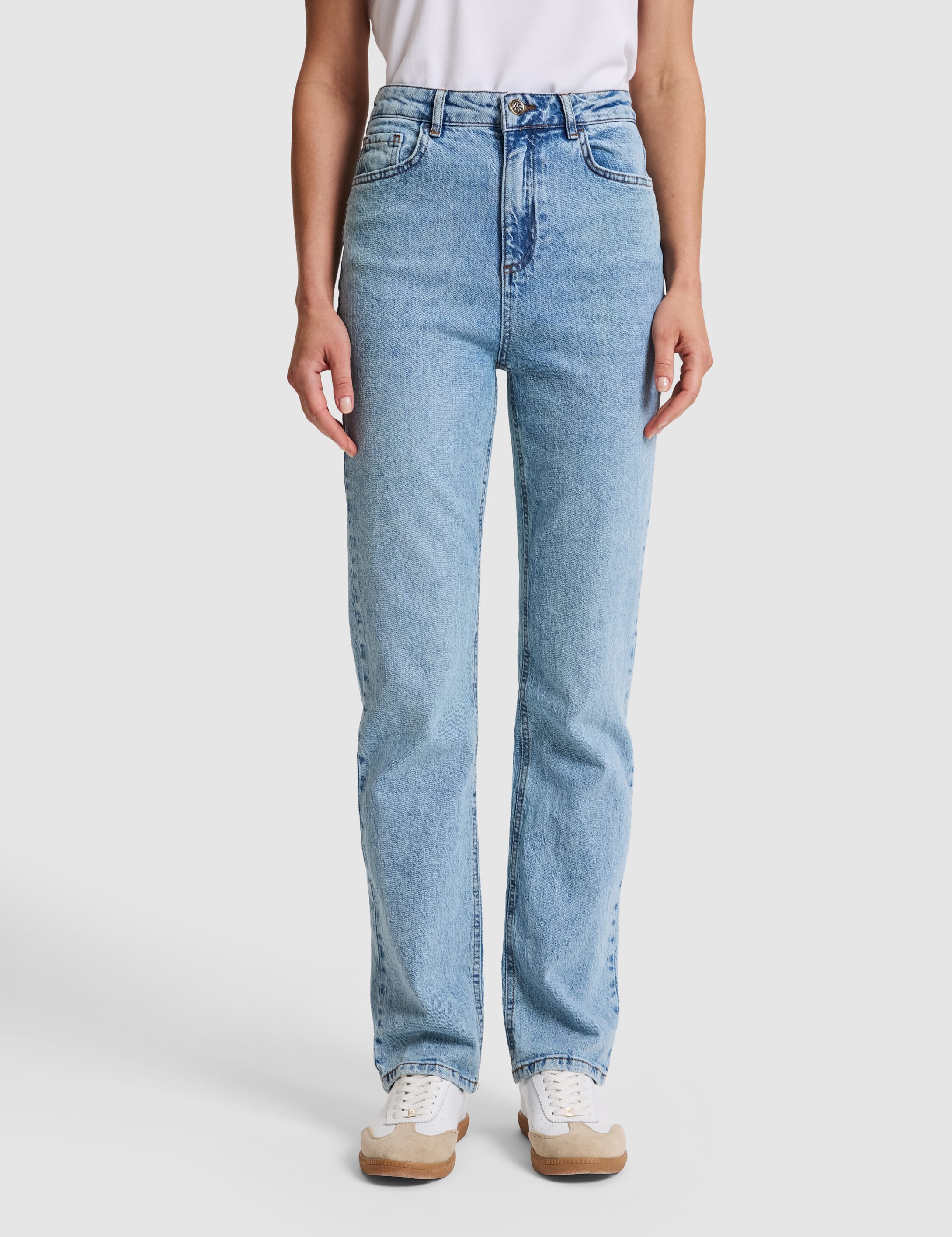 Pierre Cardin Açık Mavi Straight Fit Jean Pantolon - Dizi kıyafeti