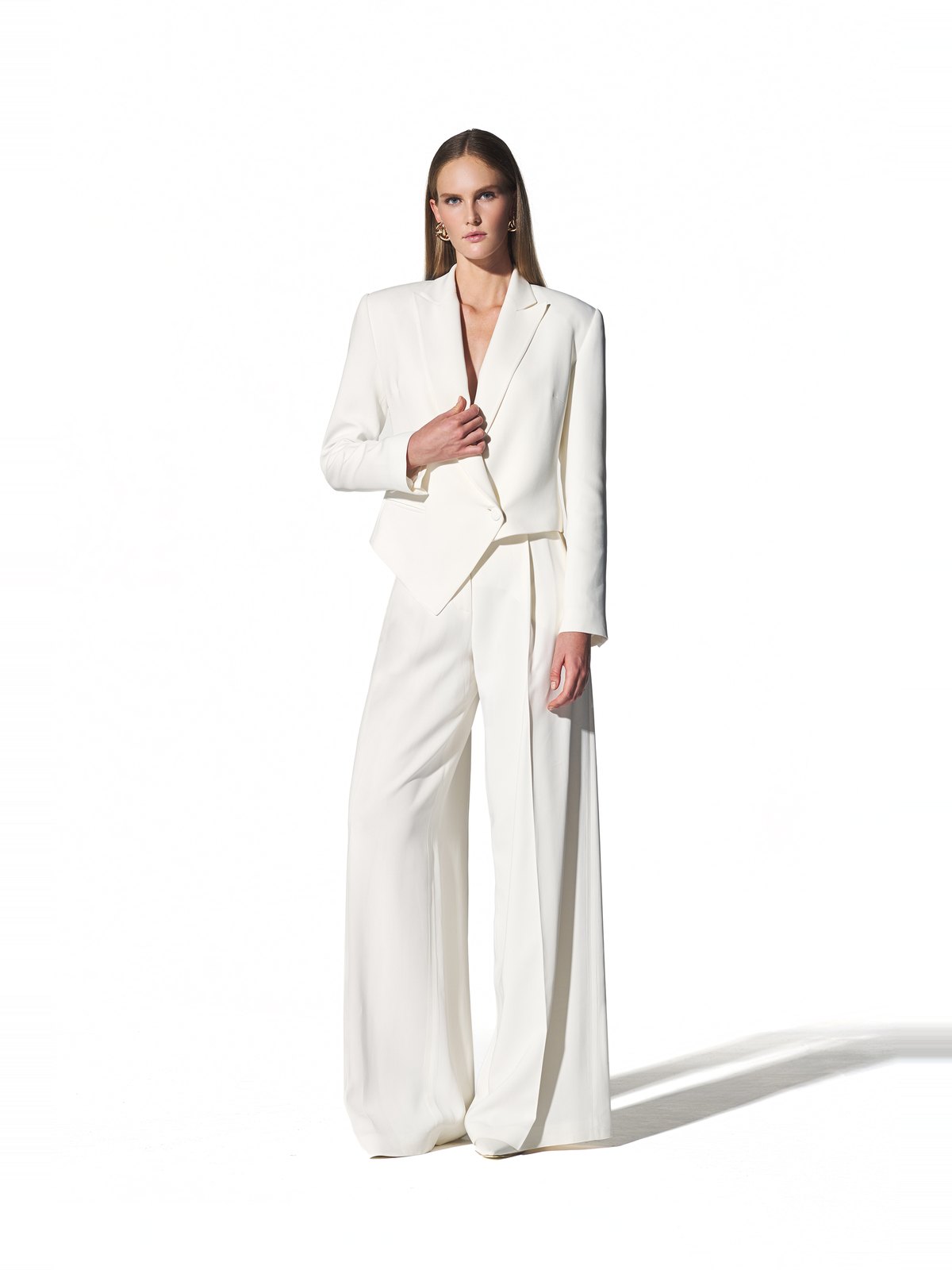 Tarfades Blanche Royale Blazer Ceket - Dizi kıyafeti